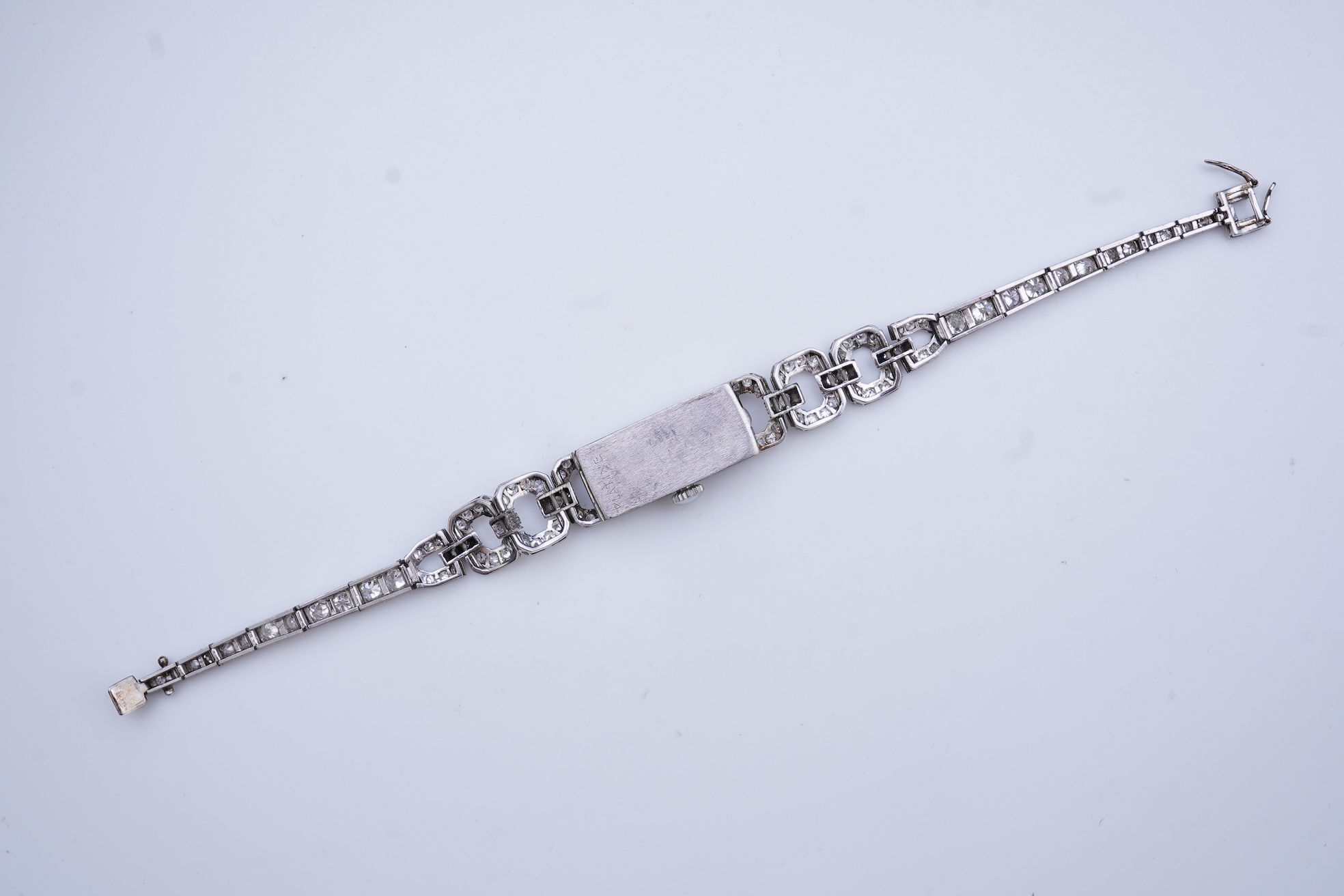 Türler, an Art Deco diamond cocktail watch, 1930s